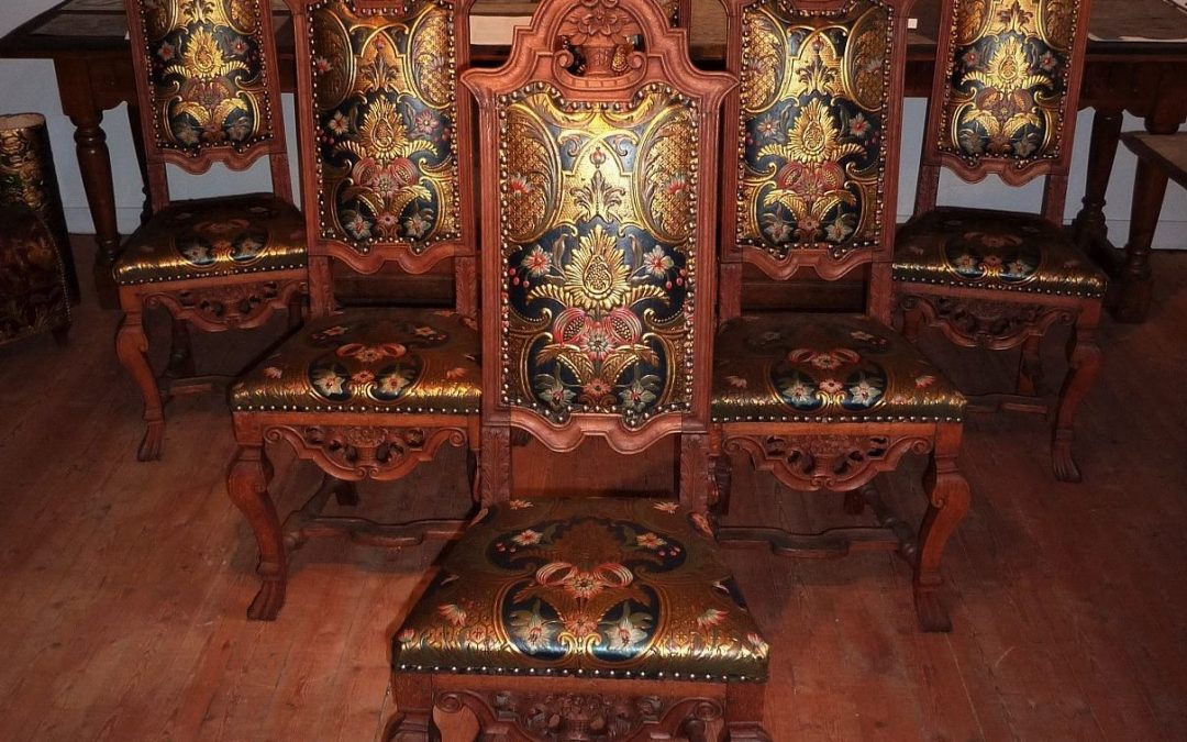 Gyllenläder till Larvik Museum, Norge